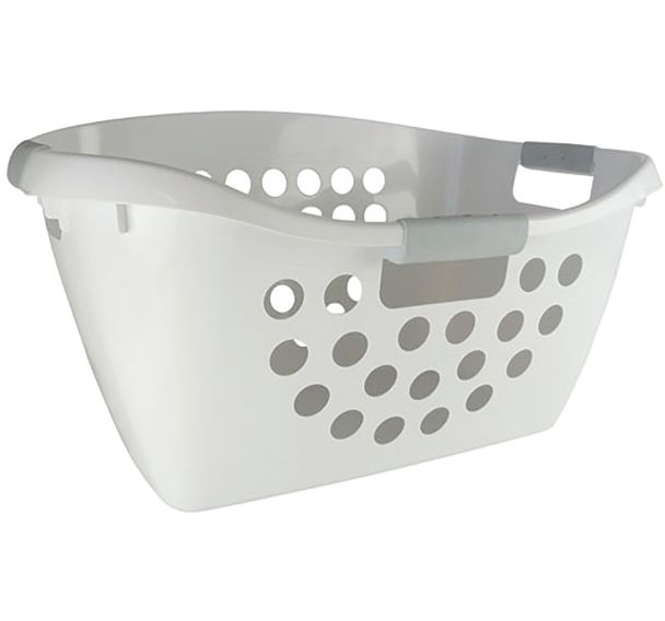 Corbeille à linge 50l bimatière