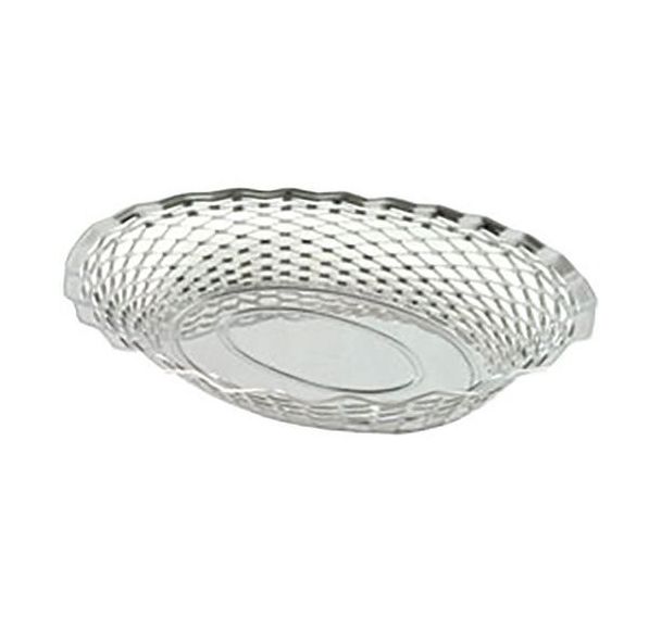 Corbeille à pain ovale en inox - Roger orfevre