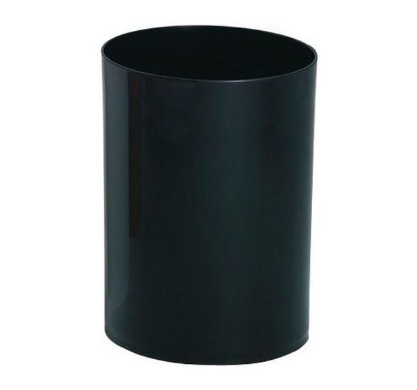 Corbeille à papier - GILAC, Coloris : Noir