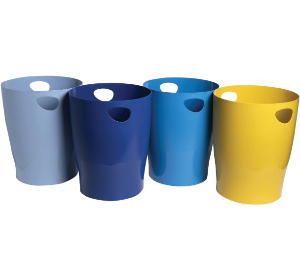Corbeille à papier Ecobin - Couleurs assorties