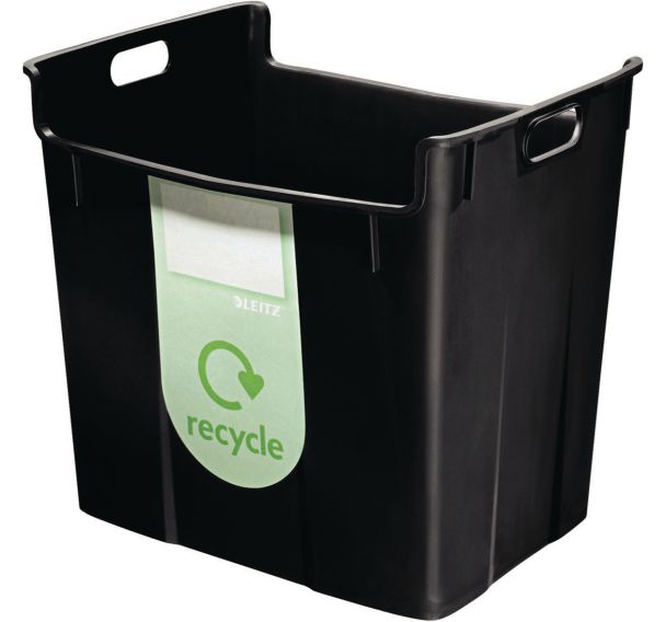 Corbeille à papier de recyclage Leitz Plus