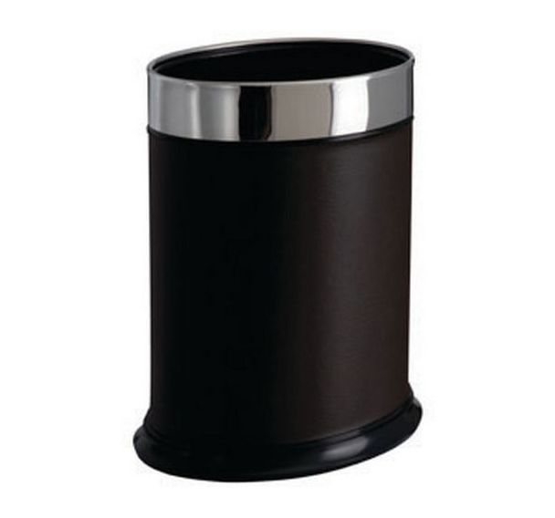 Corbeille à papier ovale - Acier - 13 L