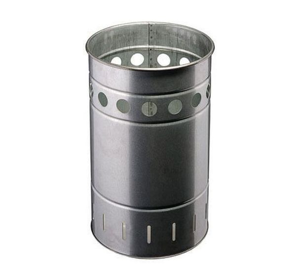 Corbeille acier galvanisé 35 L - Medial