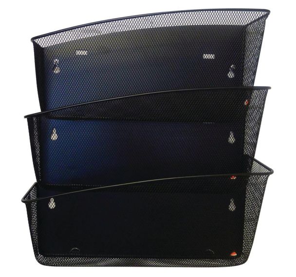 Corbeille murale Métal mesh Alba