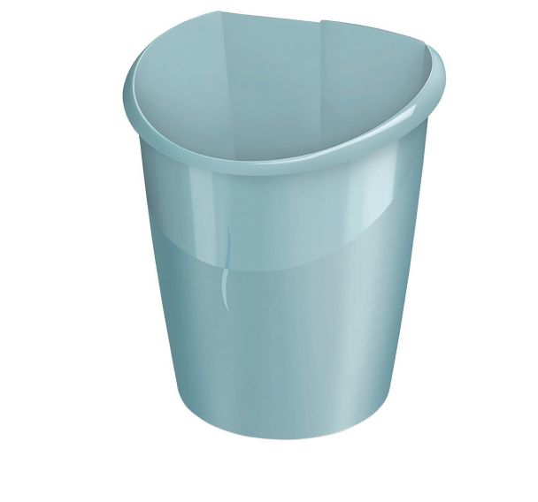 Corbeille ovale vert d'eau - 15 L
