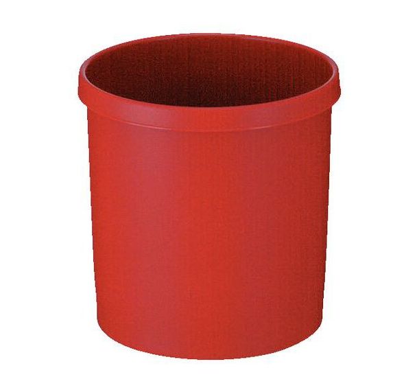 Corbeille ronde à papier en plastique - 18 L