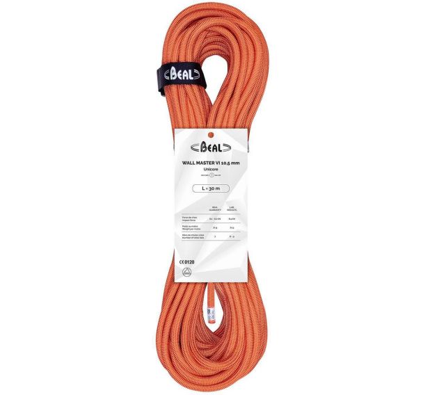 Corde Beal Wall Master 10,5 mm orange