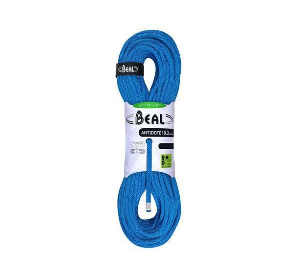 Corde Escalade - Beal - Antidote bleue- diamètre 10, 2mm