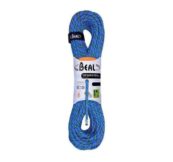 Corde Escalade Beal Top Gun II diamètre 10, 5mm Bleu