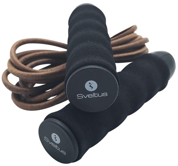 Corde à sauter cuir lestable 500 g Sveltus
