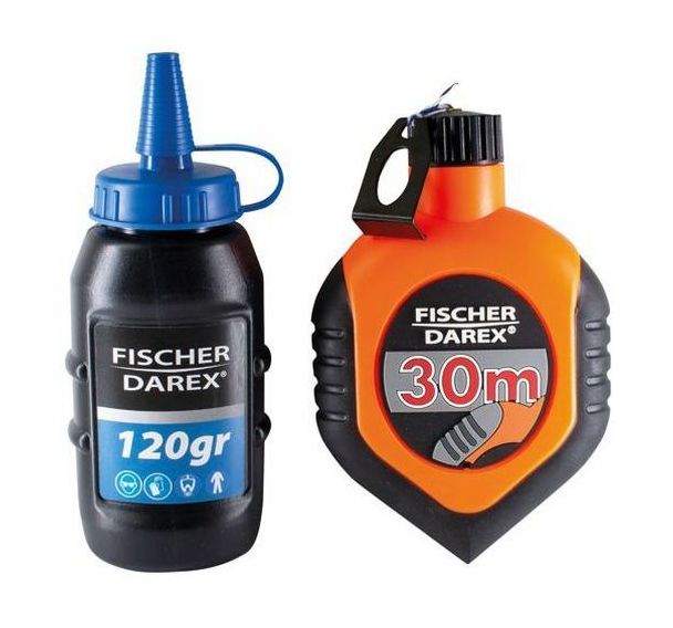 Cordeau tracer avec poudre bleue - 30m