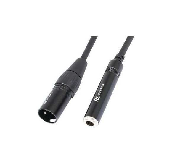 Cordon XLR Mâle - 6,3M Jack Femelle