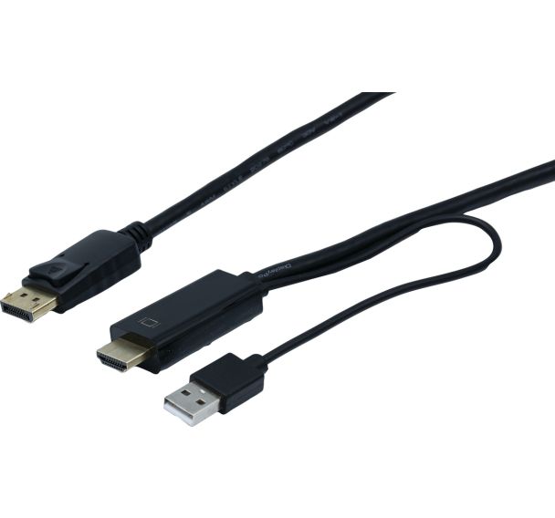 Cordon HDMI vers DisplayPort 4K - 2 m