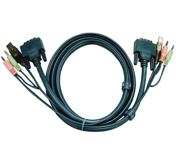 Cordon KVM DVI/USB/Audio - 5M ATEN