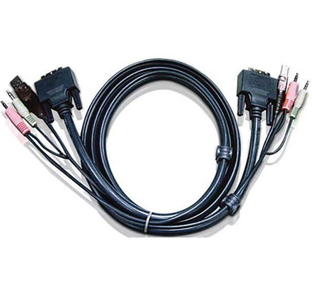 Cordon KVM DVI/USB/Audio Dual Link - 5M ATEN