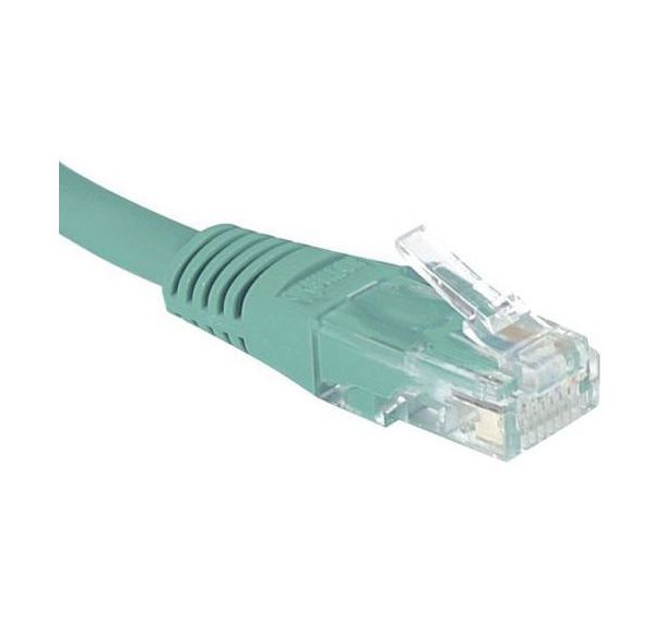 Cordon RJ45 Budget catégorie 5e U/UTP vert - 3 m