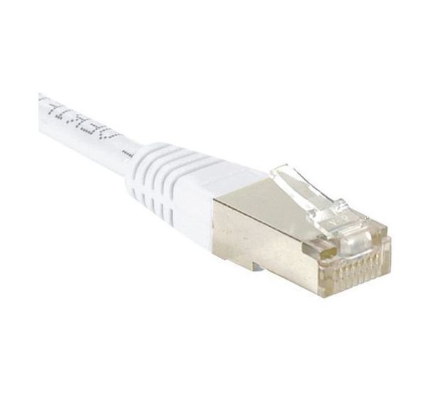 Cordon RJ45 Budget catégorie 6 F/UTP blanc - 30 m