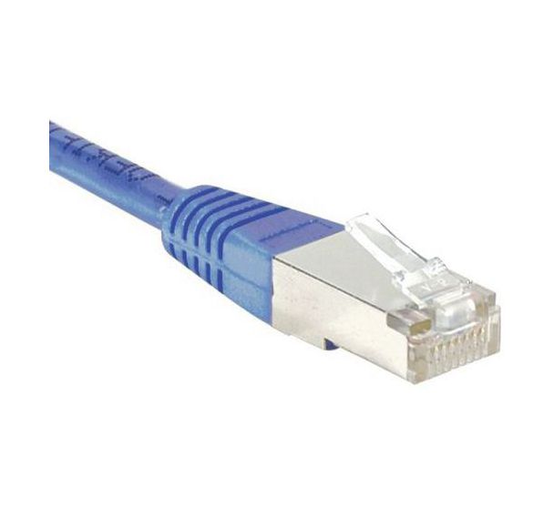 Cordon RJ45 Budget catégorie 6 F/UTP bleu - 20 m