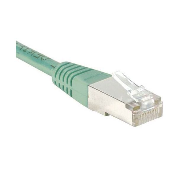 Cordon RJ45 Budget catégorie 6 F/UTP vert - 20 m