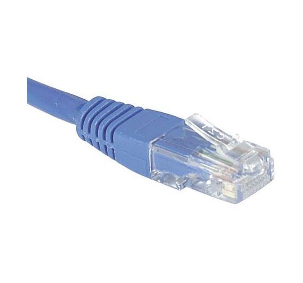 Cordon RJ45 Budget catégorie 6 U/UTP bleu - 1 m