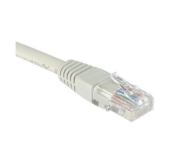 Cordon RJ45 Budget catégorie 6 U/UTP gris - 15 m