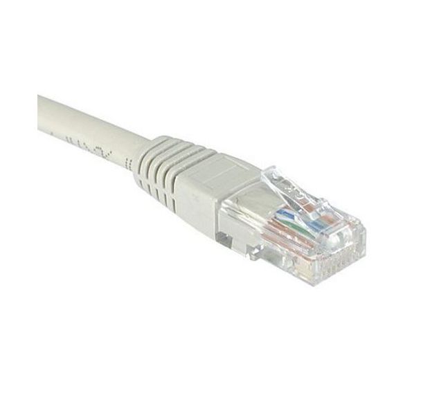 Cordon RJ45 Budget catégorie 6 U/UTP gris - 3 m