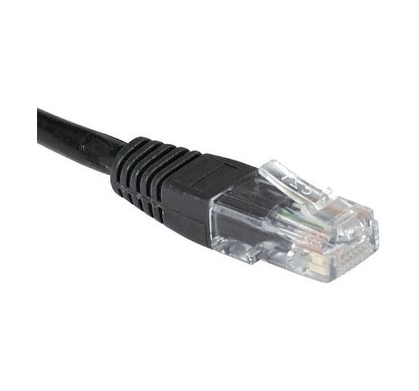 Cordon RJ45 Budget catégorie 6 U/UTP noir - 15 m