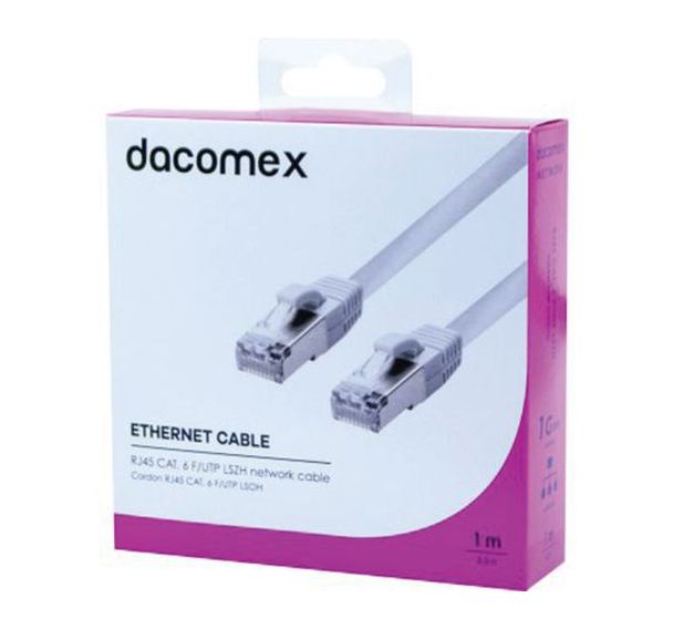 Cordon RJ45 CAT. 6 F/UTP LSOH snagless - DACOMEX