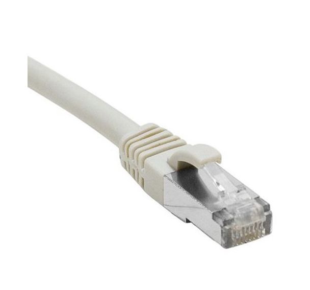 Cordon RJ45 catégorie 5e F/UTP snagless gris - 0,5 m
