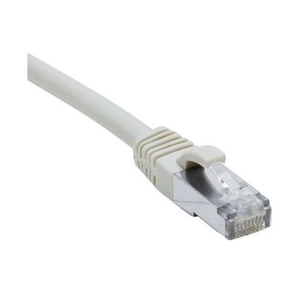 Cordon RJ45 catégorie 5e F/UTP snagless gris - 20 m