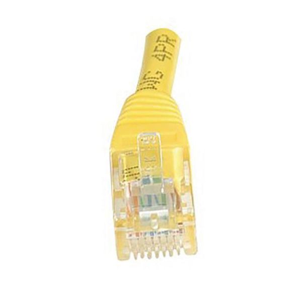 Cordon RJ45 catégorie 5e U/UTP jaune - 2 m