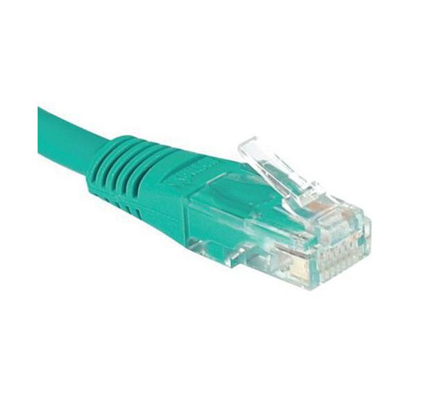 Cordon RJ45 catégorie 5e U/UTP vert - 1,5 m