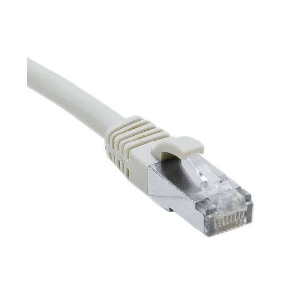 Cordon RJ45 catégorie 6A F/UTP LSOH snagless gris - 20 m