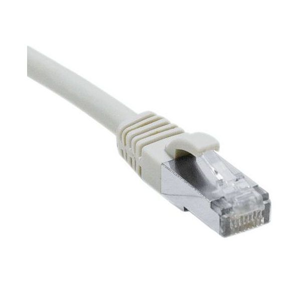 Cordon RJ45 catégorie 6A F/UTP LSOH snagless gris - 40 m