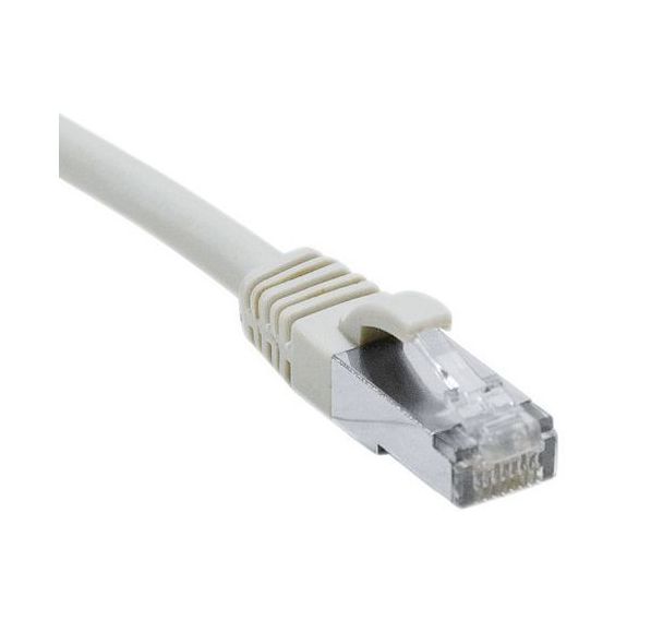 Cordon RJ45 catégorie 6A F/UTP LSOH snagless gris - 50 m