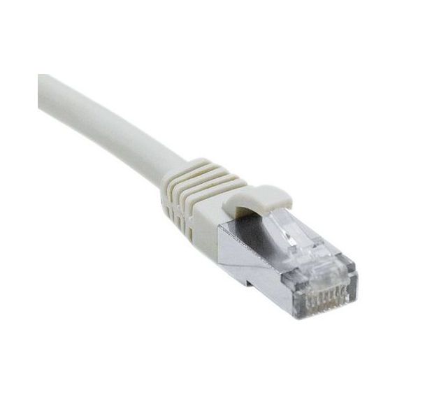 Cordon RJ45 catégorie 6A F/UTP LSOH snagless gris - 5 m