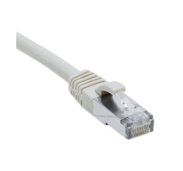 Cordon RJ45 catégorie 6A F/UTP LSOH snagless gris - 7,5 m