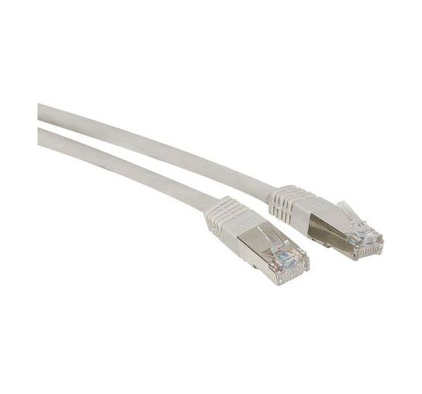 Cordon RJ45 catégorie 6A S/FTP gris - 1 m
