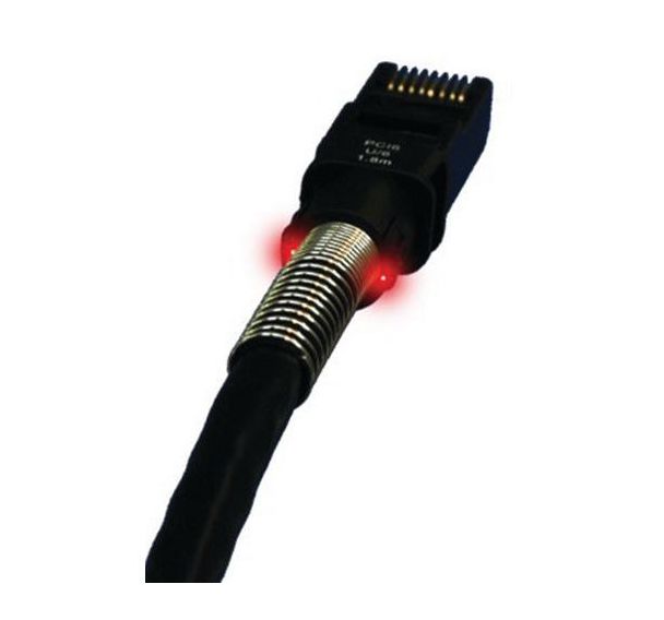 Cordon RJ45 catégorie 6A U/FTP LSOH noir - 25 m
