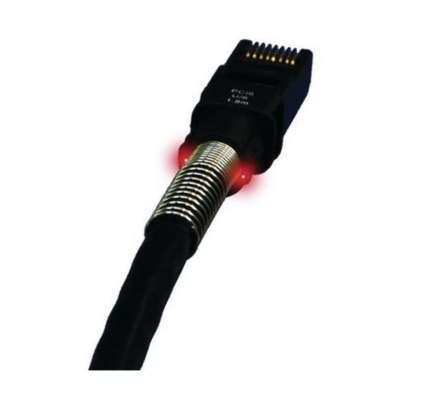 Cordon RJ45 catégorie 6A U/UTP noir - 1,5 m