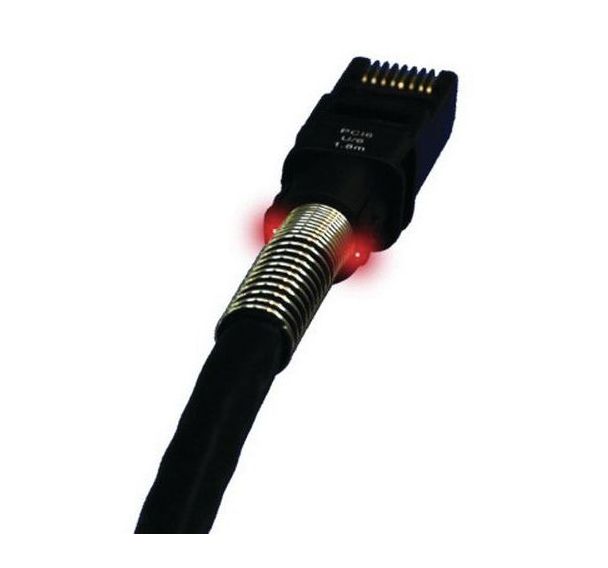 Cordon RJ45 catégorie 6A U/UTP noir - 20 m