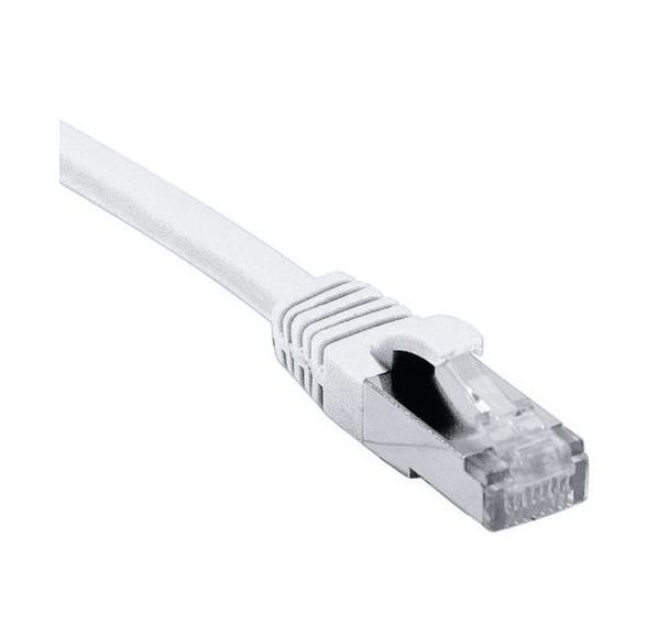 Cordon RJ45 catégorie 6 F/UTP LSOH snagless blanc - 20 m