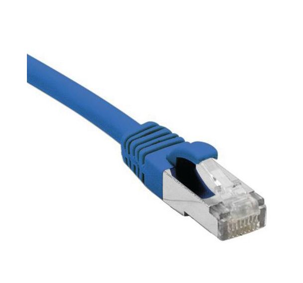Cordon RJ45 catégorie 6 F/UTP LSOH snagless bleu - 15 m