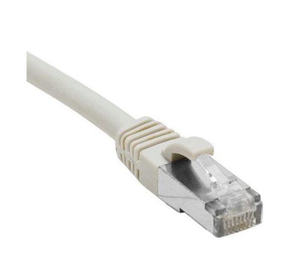 Cordon RJ45 catégorie 6 F/UTP LSOH snagless gris - 10 m