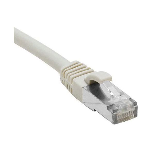 Cordon RJ45 catégorie 6 F/UTP LSOH snagless gris - 15 m