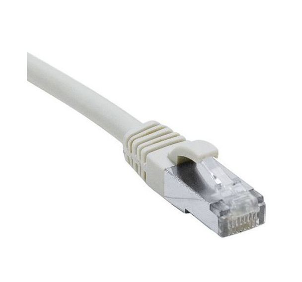Cordon RJ45 catégorie 6 F/UTP LSOH snagless gris - 30 m