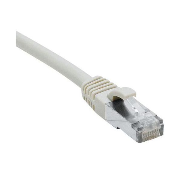 Cordon RJ45 catégorie 6 S/FTP LSOH snagless gris - 15 m
