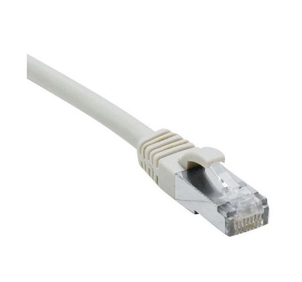 Cordon RJ45 catégorie 6 S/FTP LSOH snagless gris - 5 m