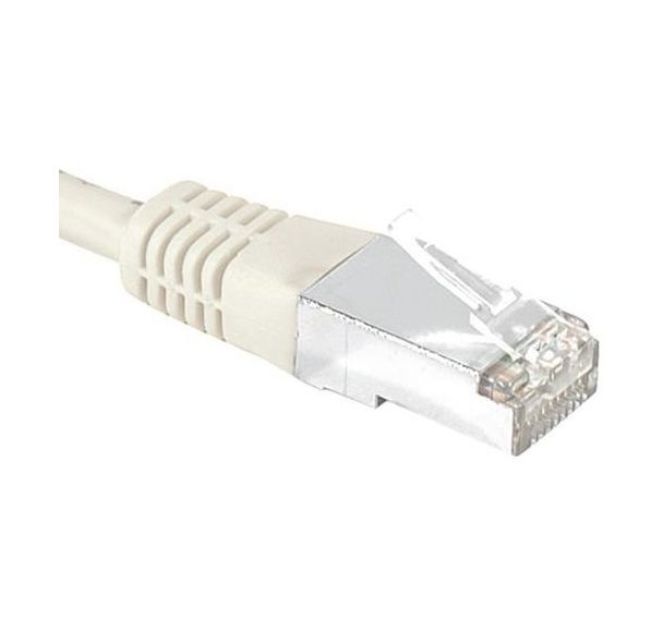 Cordon RJ45 catégorie 6 S/FTP gris - 20 m