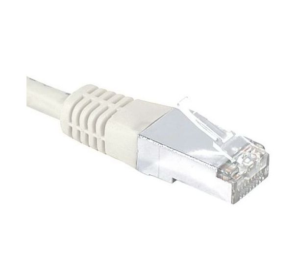 Cordon RJ45 catégorie 6 S/FTP gris - 40 m